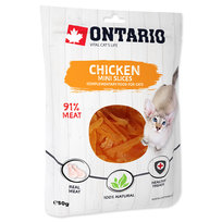 Ontario Mini Slices Chicken mini przysmaki dla kota 50g