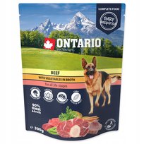 ONTARIO Saszetka Wołowina z warzywami w bulionie 300g (214-3303)