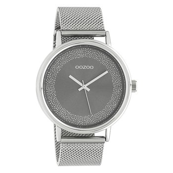 Oozoo Damski zegarek na rękę Czasomierze analogowy Metal srebrny UOC10625 - Oozoo