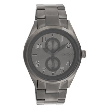 Oozoo Damski zegarek na rękę Czasomierze analogowy Metalowy tytan UOC10633 - Oozoo