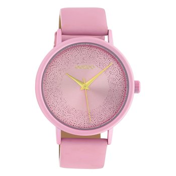 Oozoo damski zegarek na rękę skóra różowy C10579 Timepieces damski analogowy zegarek kwarcowy UOC10579 - Oozoo
