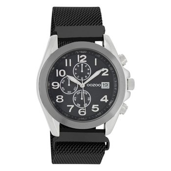 Oozoo damski zegarek na rękę Timepieces Analog Metal czarny UOC10733 - Oozoo