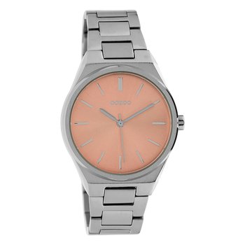 Oozoo Damski zegarek na rękę Timepieces Analog Metal srebrny UOC10341 - Oozoo