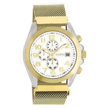 Oozoo damski zegarek na rękę Timepieces Analog Metal złoty UOC10730 - Oozoo