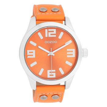 Oozoo damski zegarek na rękę Timepieces Analog skóra pomarańczowy UOC1072A - Oozoo
