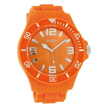 Oozoo Damski zegarek na rękę Timepieces Analogowy Silikonowy pomarańczowy UOC4333A - Oozoo
