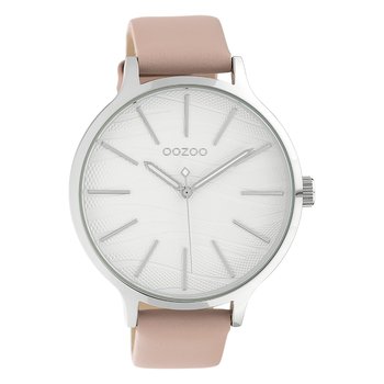 Oozoo damski zegarek na rękę Timepieces analogowy skóra różowy UOC10122 - Oozoo