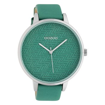 Oozoo damski zegarek na rękę Timepieces analogowy skóra zielony UOC10406 - Oozoo