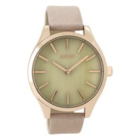 Oozoo damski zegarek na rękę timepieces analogue skóra beżowy uoc9502a Oozoo