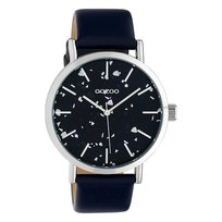 Oozoo damski zegarek na rękę Timepieces skóra analogowa czarny UOC10414 Oozoo
