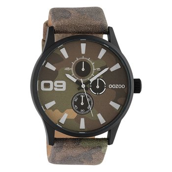 Oozoo Unisex Zegarek na rękę Timepieces Analogowy Skóra brązowy UOC10347 - Oozoo