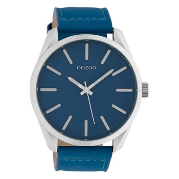 Oozoo Unisex Zegarek na rękę Timepieces Analogowy Skóra niebieski UOC10321 - Oozoo