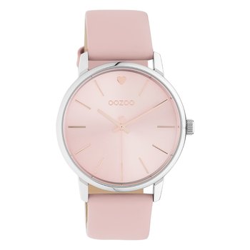 Oozoo zegarek na rękę różowa skóra C10926 Timepieces damski analogowy zegarek kwarcowy UOC10926 - Oozoo