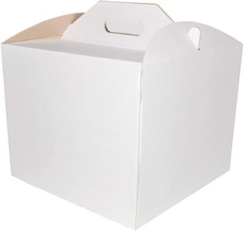 OPAKOWANIE KARTON PUDEŁKO NA TORT 26x26x15cm - Elhandel