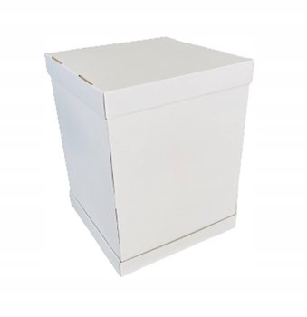 OPAKOWANIE KARTON PUDEŁKO NA TORT 34x34x45cm chrzest wesele na ciasto - Elhandel