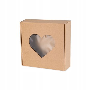Opakowanie prezentowe, pudełko ozdobne - Serce 10 sztuk - AMD Gifts