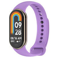 Opaska bransoleta pasek silikonowy Vanfone do Xiaomi Mi Smart Band 8/9, lawendowy