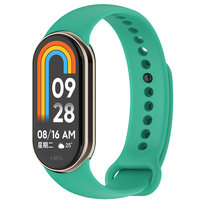 Opaska bransoleta pasek silikonowy Vanfone do Xiaomi Mi Smart Band 8/9, turkusowy