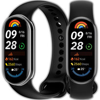 Opaska bransoleta pasek silikonowy Vanfone do Xiaomi Smart Mi Band 8/9, czarny
