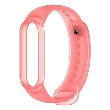 Opaska do Xiaomi Mi Band 5 / 6 Braders Transparent Red - Braders