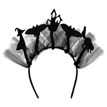 Opaska, Halloween, Nietoperze, Czarny - Empik