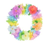 Opaska hawajska na gumce kolorowa