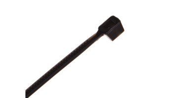 Opaska kablowa 2,5mm 160mm czarna UV 160/2,5 OZC 25-160 25.105 /100szt./ - ELEKTRO-PLAST OPATÓWEK