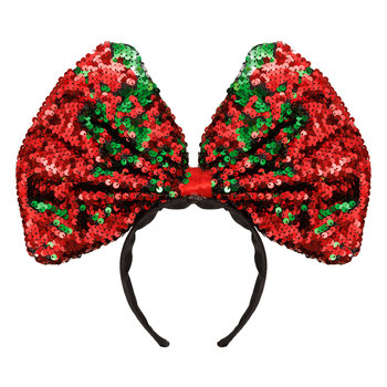 Opaska Na Głowę 1, Santa's Factory, Kokardka, Czerwona - Empik