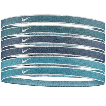 Opaska Na Głowę Nike Headbands 6Pk Metallic Blue - Nike