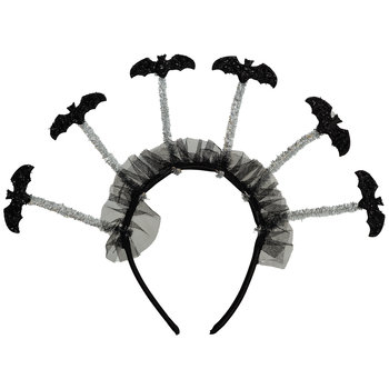 Opaska Nietoperze, Halloween, Z Koronką, Czarna - Empik