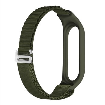 opaska pasek bransoleta NYLON PRO Xiaomi Mi Band 7 ARMY GREEN - Bestphone