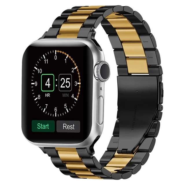 Opaska Pasek Bransoleta Stainless Apple Watch Ultra Se Mm Czarna