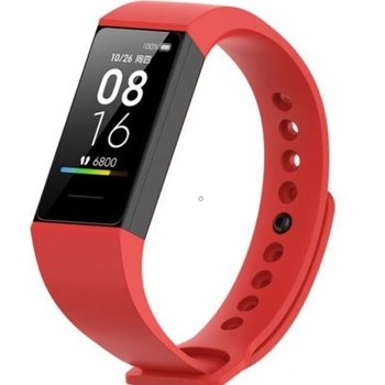 Opaska pasek do Xiaomi Mi Band 4C czerwony - BEST