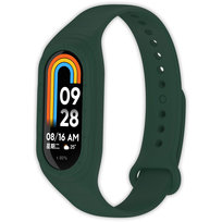 Opaska pasek + etui 2w1 Vanfone do Xiaomi Mi Smart Band 8/9, nefrytowy