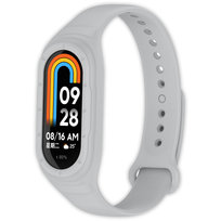 Opaska pasek + etui 2w1 Vanfone do Xiaomi Mi Smart Band 8/9, szary