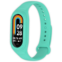 Opaska pasek + etui 2w1 Vanfone do Xiaomi Mi Smart Band 8/9, turkusowy
