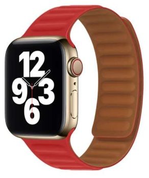 Opaska Pasek Leatherloop Wersja "4" Apple Watch 1/2/3/4/5/6/7/8/Ultra/Se 42/44/45/49Mm Red - Bestphone