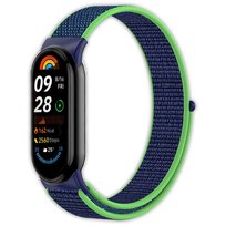 Opaska pasek nylonowy Vanfone do Xiaomi Mi Smart Band 8/9, ciemnoniebieski