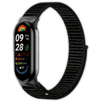 Opaska pasek nylonowy Vanfone do Xiaomi Mi Smart Band 8/9, czarny