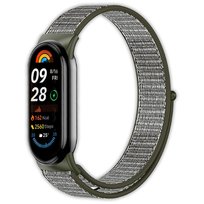 Opaska pasek nylonowy Vanfone do Xiaomi Mi Smart Band 8/9, khaki