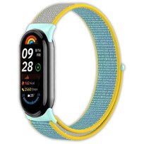 Opaska pasek nylonowy Vanfone do Xiaomi Mi Smart Band 8/9, sunny