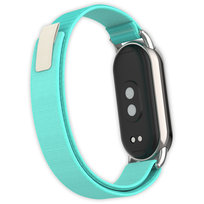 Opaska pasek nylonowy Vanfone do Xiaomi Mi Smart Band 8/9, turkusowy