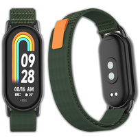 Opaska pasek nylonowy Vanfone do Xiaomi Smart Mi Band 8/9, khaki