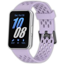 Opaska pasek perforowany Vanfone do Samsung Galaxy Fit 3 SM-R390, lawendowy