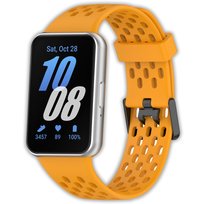 Opaska pasek perforowany Vanfone do Samsung Galaxy Fit 3 SM-R390, żółty