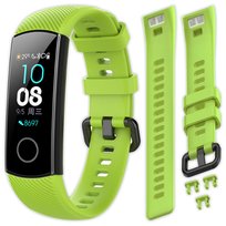 Opaska pasek silikonowy Vanfone do Honor Band 4/5, zielony