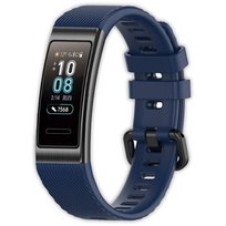 Opaska pasek silikonowy Vanfone do Huawei Band 3 Pro/4 Pro, granatowy