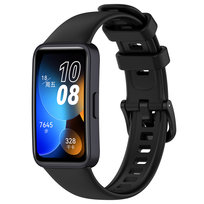 Opaska pasek silikonowy Vanfone do Huawei Band 8/9, czarny