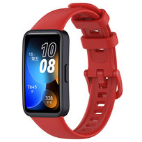 Opaska pasek silikonowy Vanfone do Huawei Band 8/9, czerwony