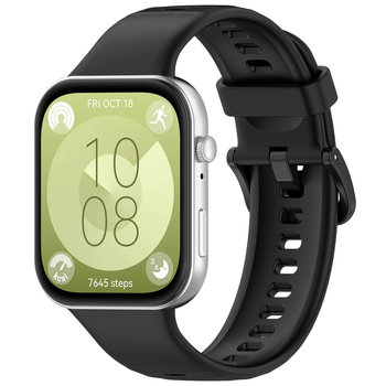 Opaska pasek silikonowy Vanfone do Huawei Watch Fit 3, czarny - Vanfone